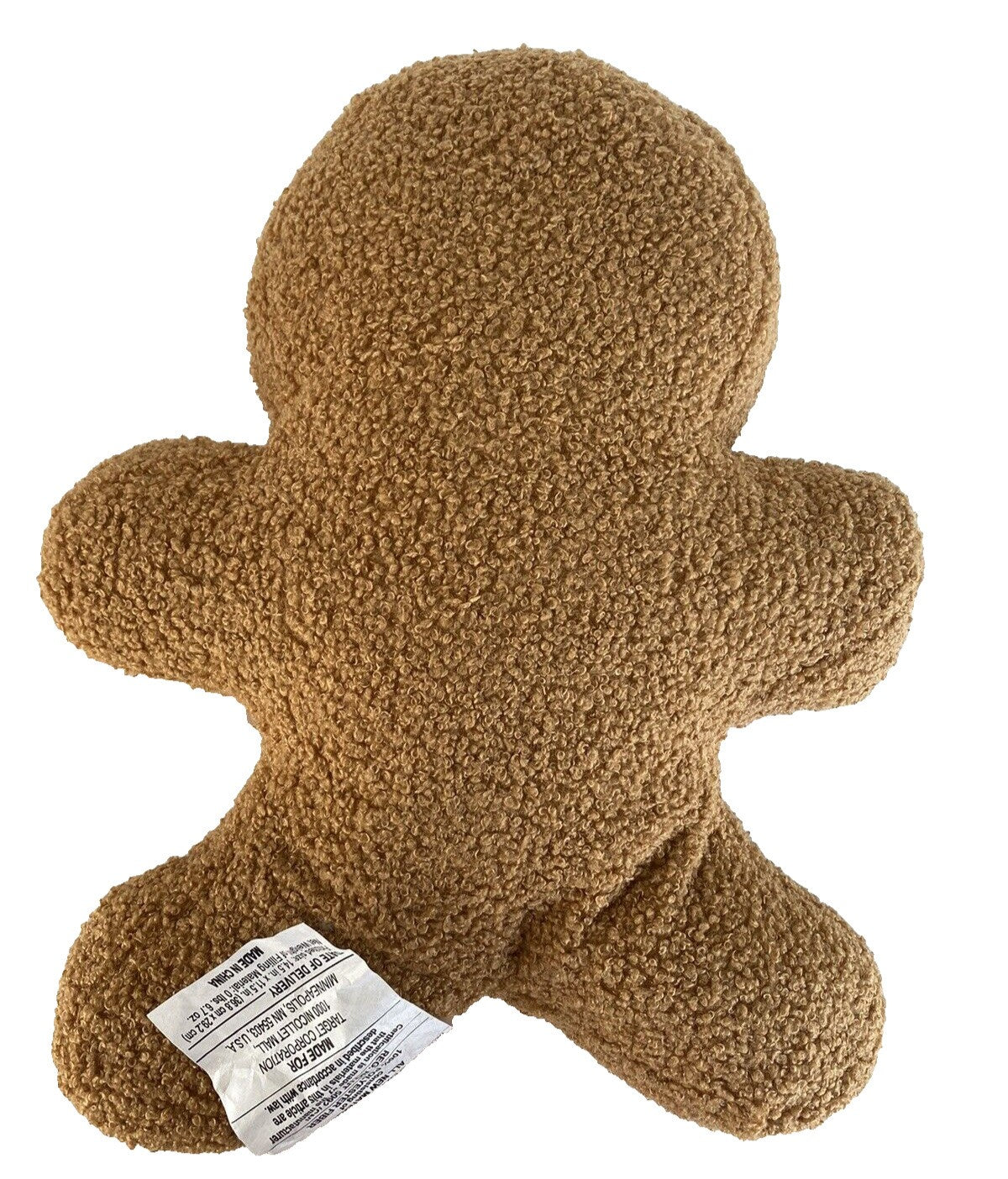 Adorable Cojín Decorativo Hombre de Jengibre Navidad 2024 Bullseye Playground Target