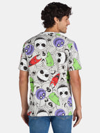 Camiseta de Hombre Disney La Navidad de Pesadilla Grafica