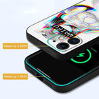 Funda de silicona para iPhone 11 con diseño de anime