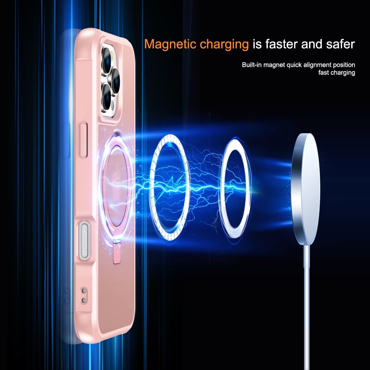 Funda magnética para iPhone 16 Pro