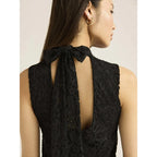 Vestido Mujer Mini de Espalda Atada