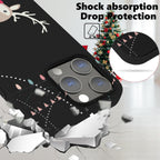 Cubo de iPhone 13 Pro Max Negro Navidad