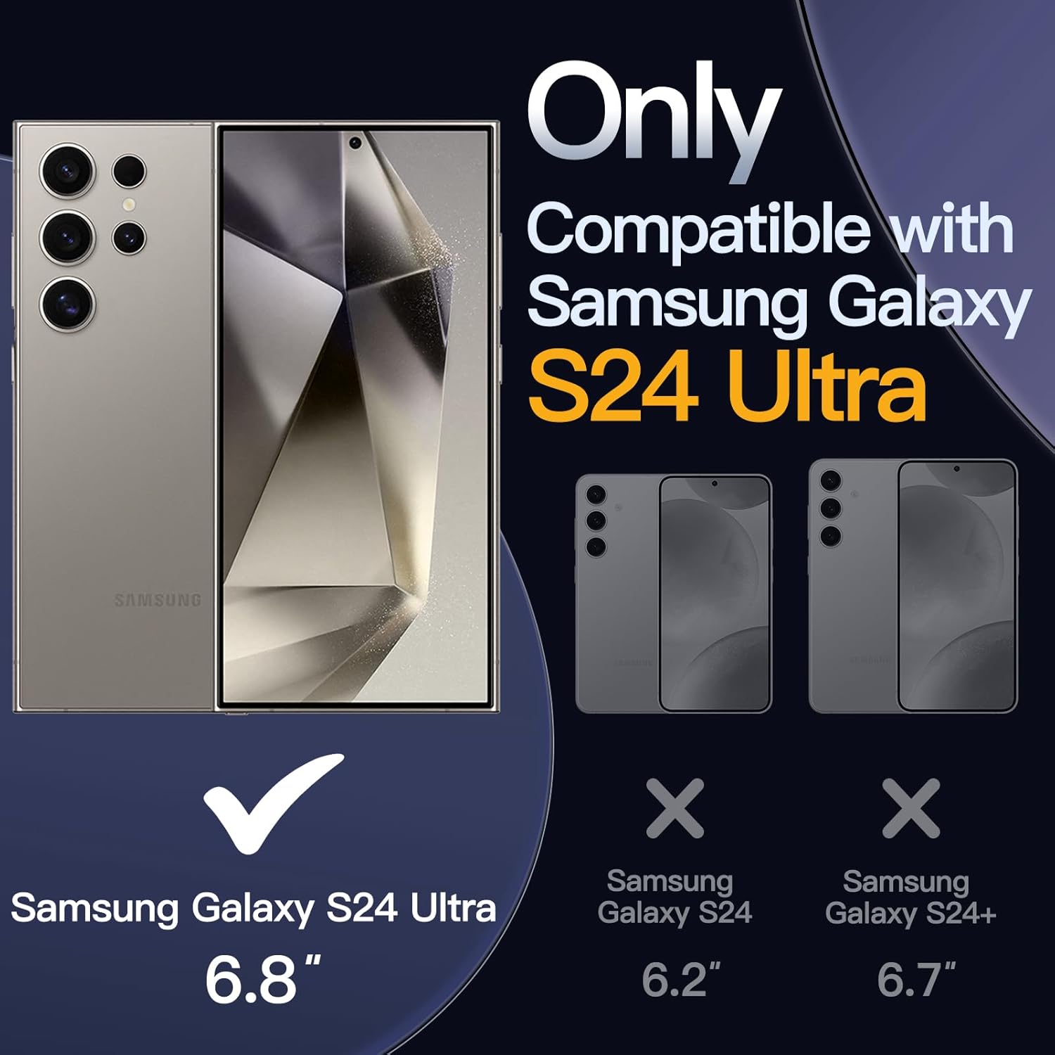 Fundas magnéticas para Samsung Galaxy S24 Ultra 5G