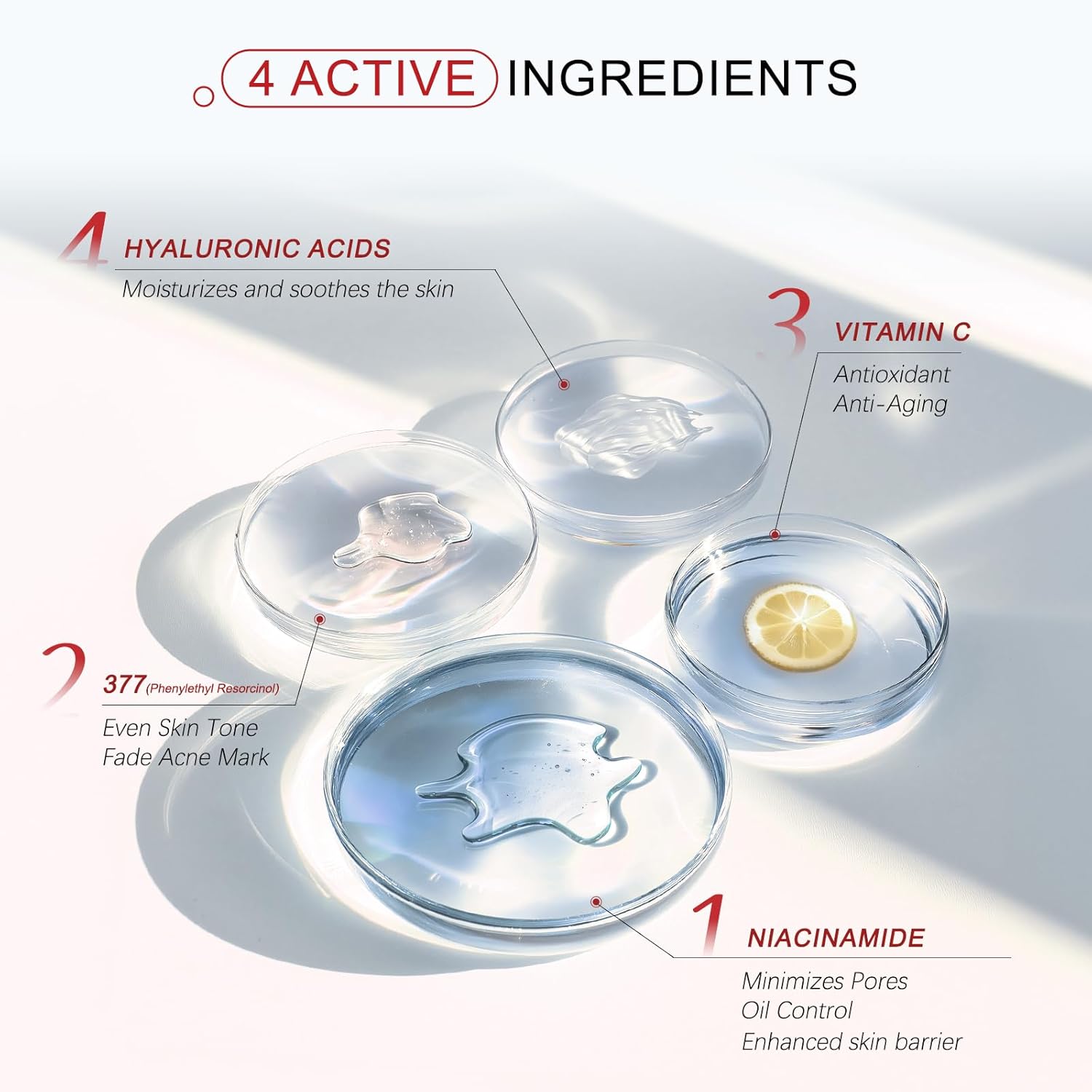 Suero de Niacinamida 10% con Corrector de Manchas Oscuras