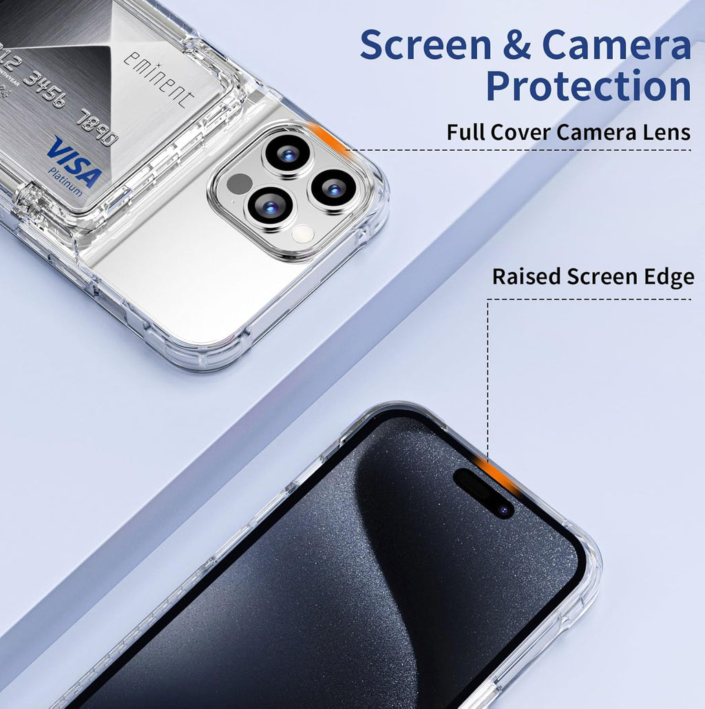 Funda Protectora Transparente para iPhone 15 Pro