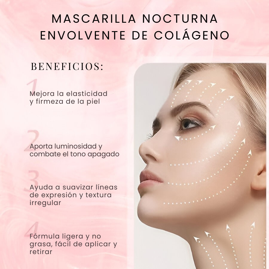 Máscara de colágeno