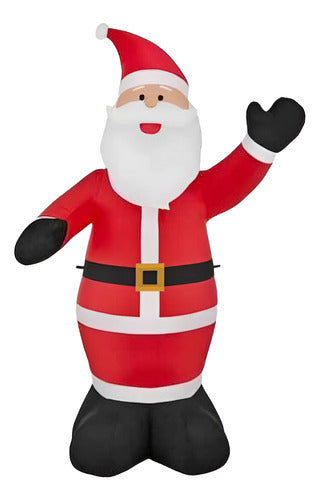 Inflable Navideño Santa Home Accents Holiday 2.74 Metros