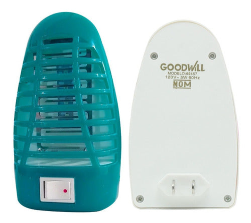 Lámpara Repelente Antimosquitos 5 Piezas Con Enchufe