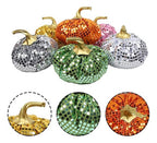Calabazas Decorativas Fulong Con Purpurina Halloween 6 Pack