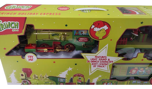 Juego De Tren 36 Piezas The Grinch Holiday Express Colección