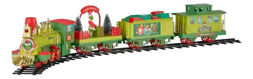 Juego De Tren 36 Piezas The Grinch Holiday Express Colección