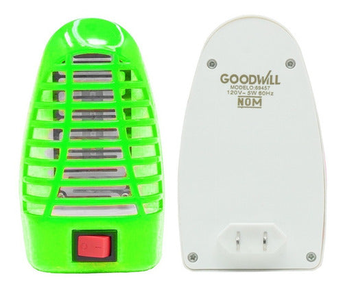 Lámpara Repelente Antimosquitos 5 Piezas Con Enchufe