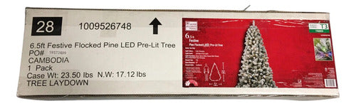 Árbol De Navidad Festive Home Accents 1.98m