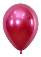 Globo Payaso Metalico # 9 C/50 Piezas Color Fucsia