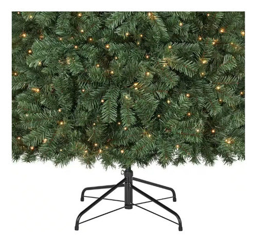 Árbol De Navidad Festive Iluminado 2.28 M 500 Led 1100 Ramas
