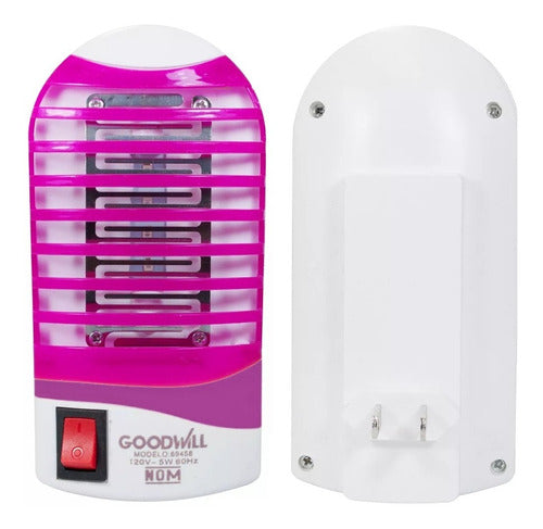 Lámpara Repelente Antimosquitos 5 Piezas Con Enchufe