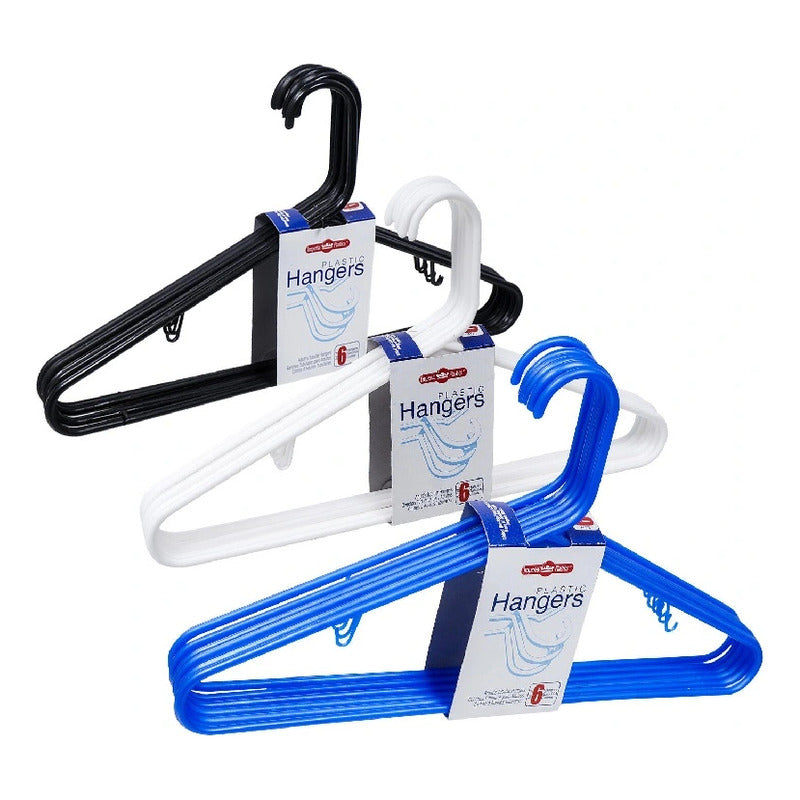 Set De Ganchos De Plástico - Pack De 10 Piezas