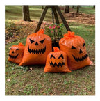 Bolsa Decorativa Halloween Diseño Calabaza Ideal Para Basura