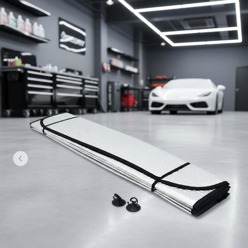 Parasol Para Auto Bloqueo De Rayos Uv Automax