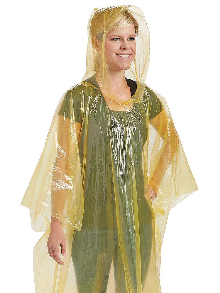 Ponchos Desechables Amarillos