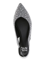 Zapatos de Mujer Madden NYC con Punta de Almendra y Corchetes de Espaldas con Cristales Falsos