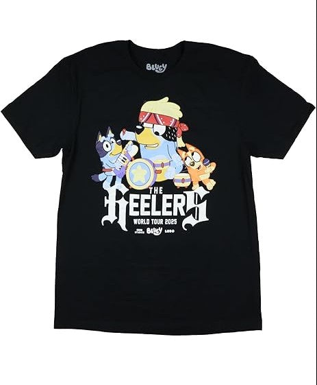Camiseta Bluey adultos The heelers world tour