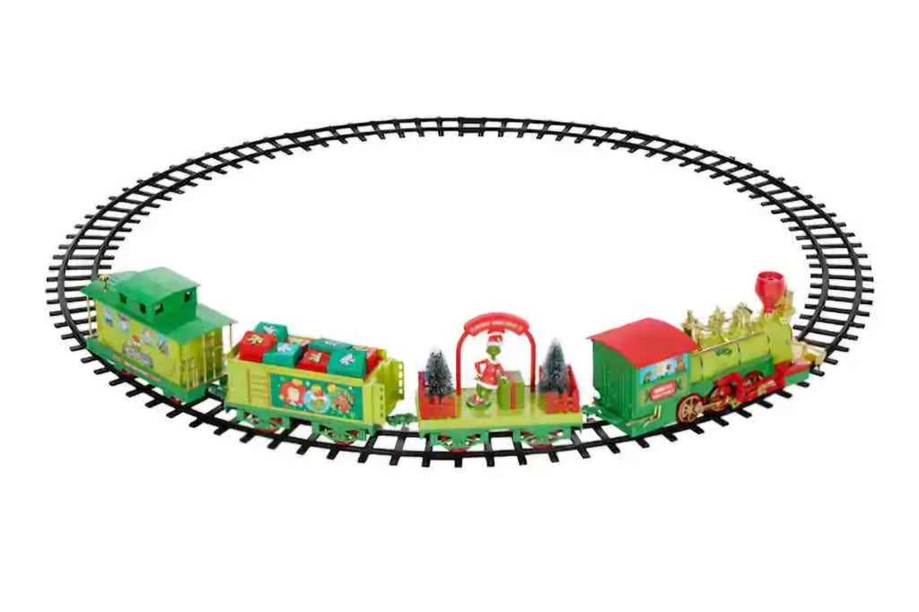 Set de tren navideño Dr. Seuss Grinch Express 36 piezas